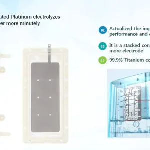 RIO -  under sink alkaline water ionizer (pH 11, 9 plates, double 16 layers filtration) - EOS Hitech - Image 9